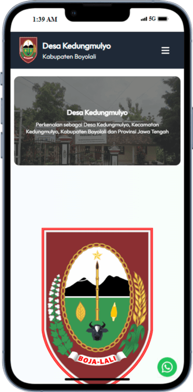 Digital Village Portal mobile